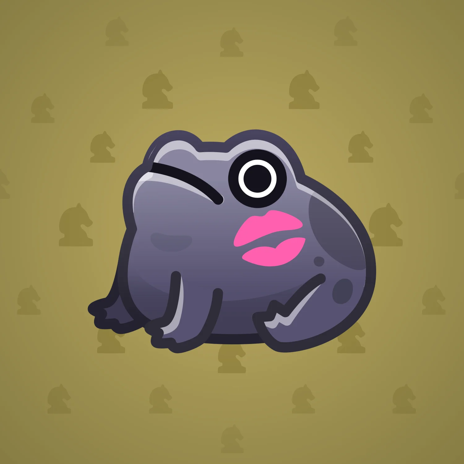 Kissed Frog